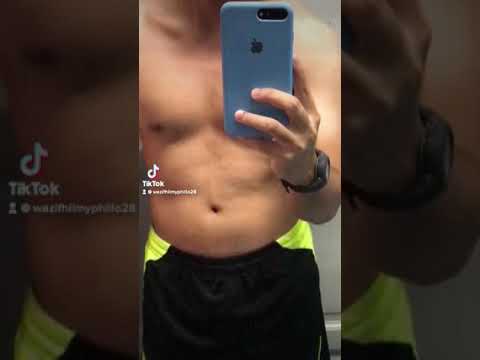 Wazif Hilmy Phillo Sexy Shakira Rabiosa TikTok Challange Shirtless