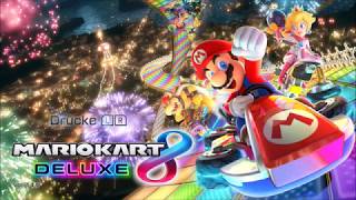 I GOT A SWITCH!!! / My first round MK8 deluxe online (^-^)