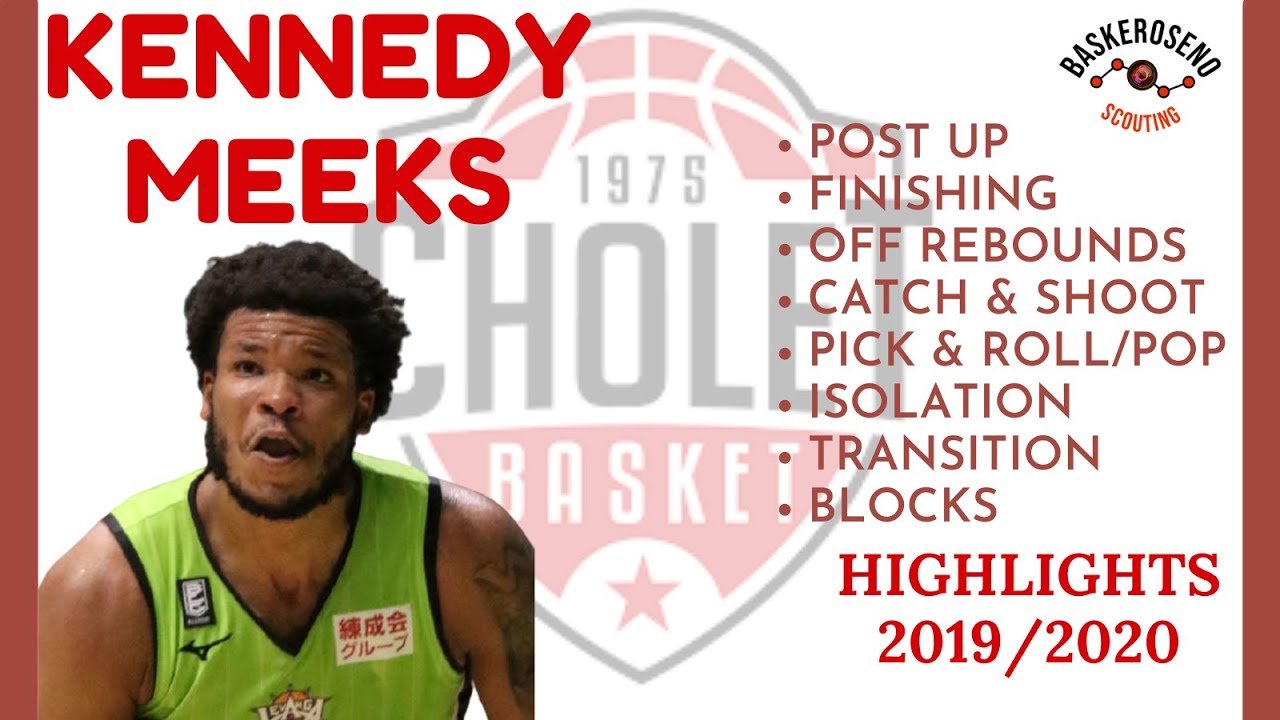 KENNEDY MEEKS to Taoyuan Pauian Pilots (Taiwan) Highlights Levanga Hokkaido 2019/20 (B.League Japan)