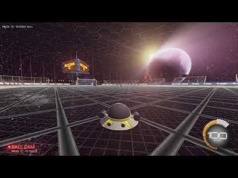 Rick and Morty Spaceship in Rocket League!
