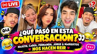 Download lagu WHAT STORIES DID THEY SHARE? 👀❤️ MAXITO, CAROL CASTRO, FERNANDA, JORGE & MARQUITOS IN A FUN MOMENT