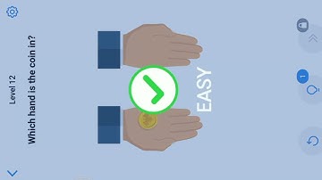 Easy Game Level 12 || Which Hand Is The Coin In