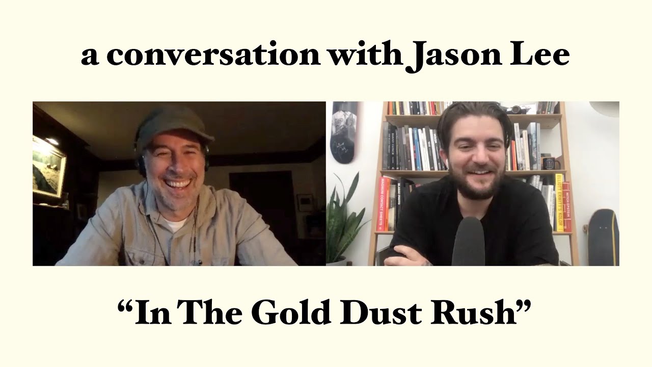 Jason Lee on his Latest Book | In The Gold Dust Rush - YouTube