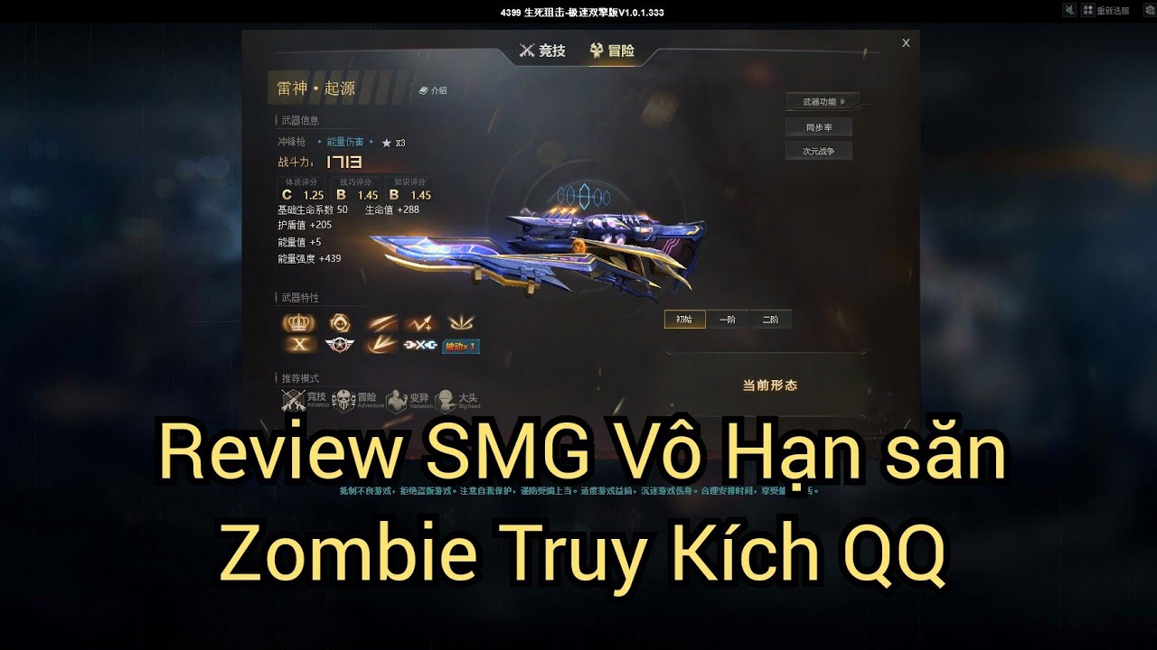 Truy kích - Review SMG Vô Hạn săn Zombie Truy Kích QQ!... - youtube