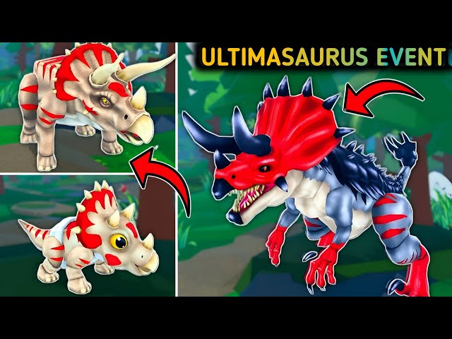 Roblox MORPH WORLD New NIGHTMARE ULTIMASAURUS Event Update All
