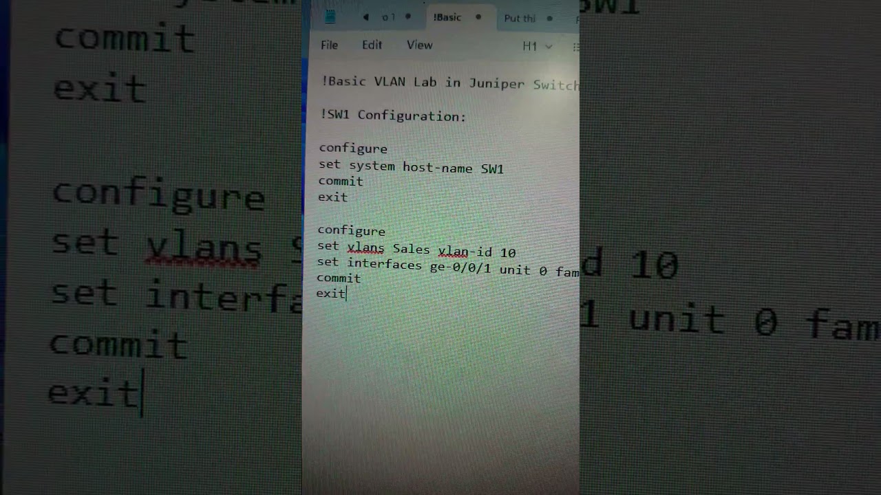 How to change switch name in Juniper switch? 