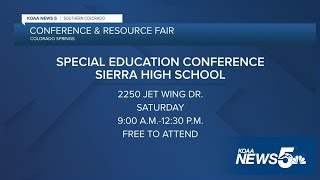 An event is being held to help parents get the resources children receiving special education