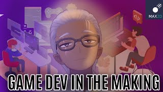 VTuber CREATES a Game (...atleast I tried)||Max2D GameEngine screenshot 2