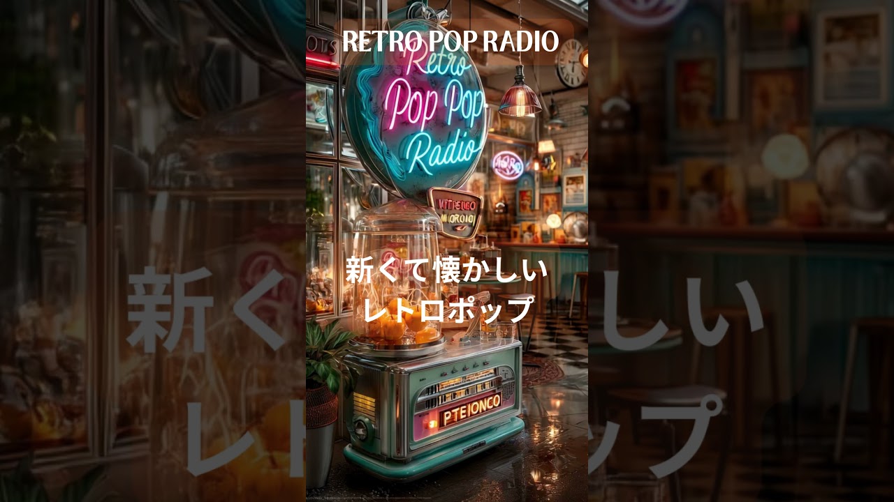 Retro Pop Radio |  気分が上がるポップ | Retro style Girls Pop | 作業がはかどるBGM