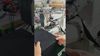 REER 8B Industrial Cylinder Arm Machine Sewing Foldable Organizer Boxes with Hot Tape Binding