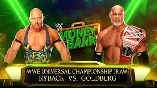 Goldberg vs. Ryback | WWE Universal Championship Match | WWE 2K23 | 4K 60FPS screenshot 5