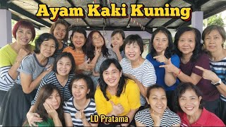 Ayam Kaki Kuning - line dance || Choreo: Caecilia Maria Fatruan (INA)|| Beginner level