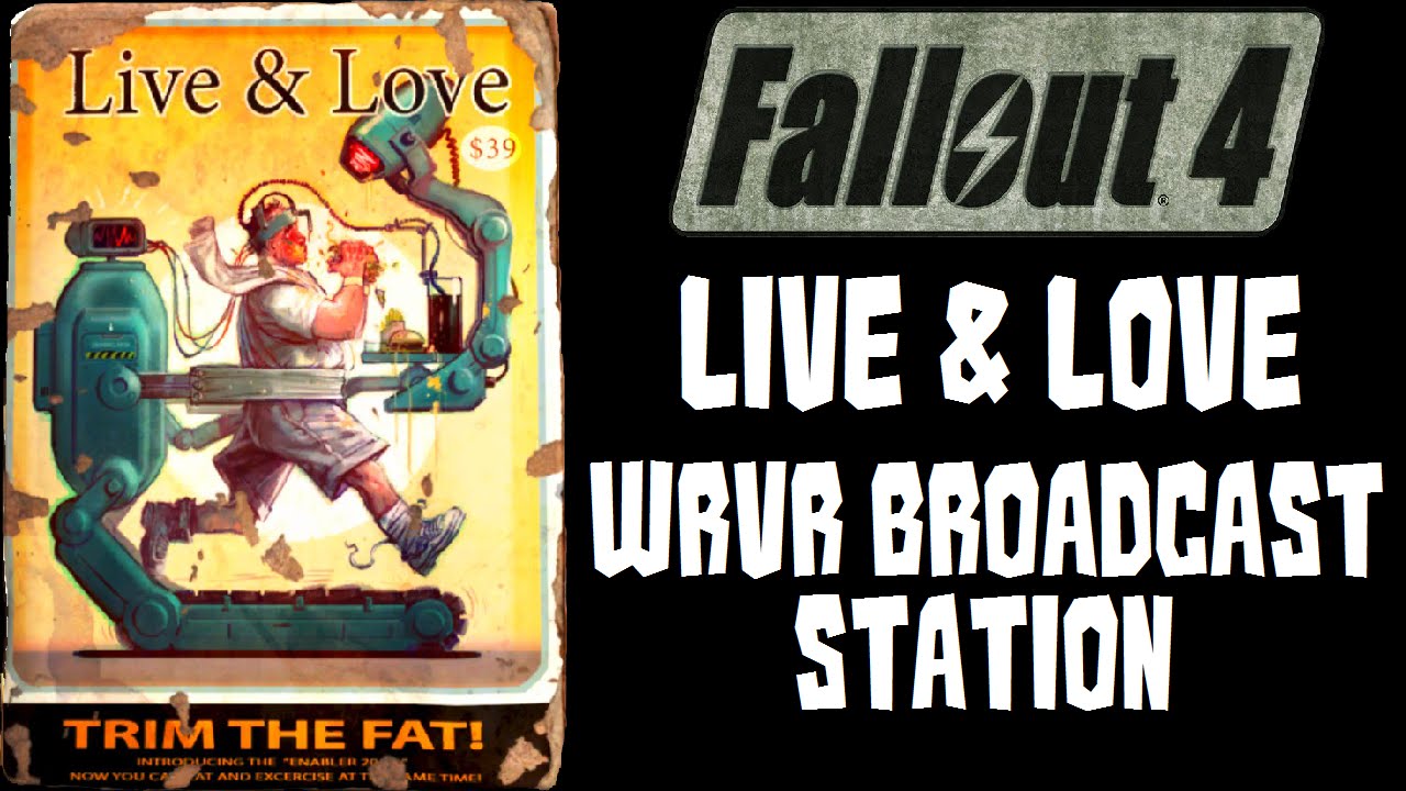 Fallout 4 Live & Love in WRVR Broadcast Station