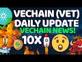 VECHAIN (VET) DAILY UPDATE! | VECHAIN HOLDERS NEED TO WATCH THIS | VECHAIN NEWS | CRYPTO NEWS