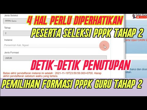 4 Hal Perlu