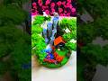 DIY Magical Waterfall Diorama 😍 | Easy Clay &amp; Glue Art Tutorial #shorts