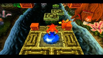 [PSX] Crash Bandicoot 2 - Level 3: Hang Eight [100% Completed]
