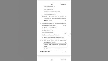 BEGLA-135(English in daily life) Dec 2024 question paper|#ignou #english#questionpaper #exam #shorts