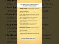 Does Your Birth Month Define You? Part 2 #psychology #awareness #humanbehavior