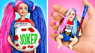 Crazy Miniature Doll Hacks and Makeover 😱Extreme Doll Transformation with TikTok Gadgets!