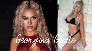 Georgina Gentle 호주 모델이자 인플루언서. 전기, 위키, 나이, 라이프 스타일, 순자산