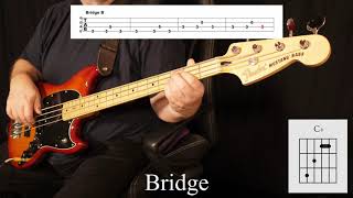 Video thumbnail of "'Till there Was You - Bass Guitar Lesson"