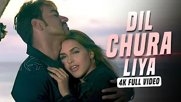 Dil Chura Liya - 4K Video | Ajay Devgan & Neha Dhupia | Qayamat | Real4KVideo