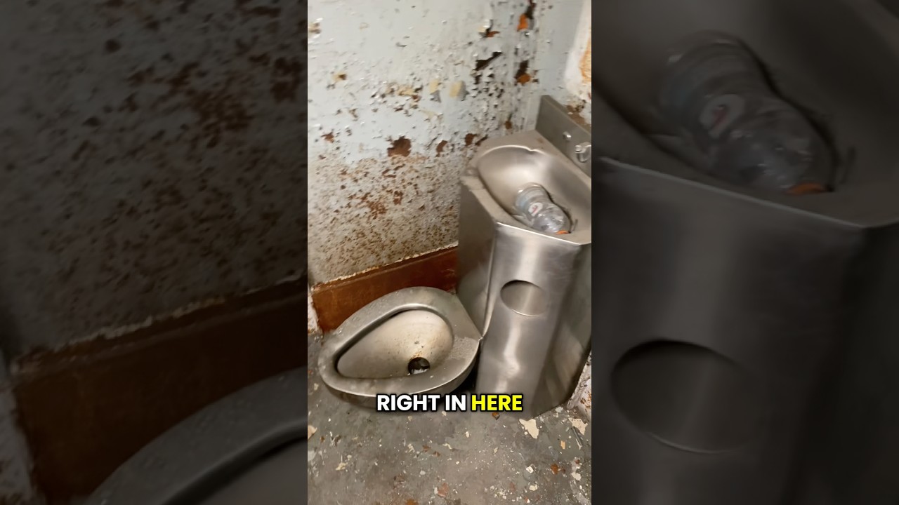 Внутри НАСТОЯЩЕЙ заброшенной тюремной камеры 🏛️