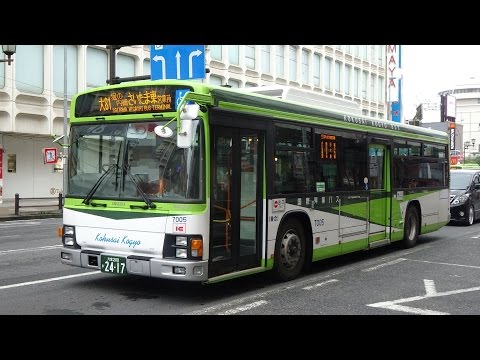 3DFHD】国際興業バス 新7000番台～QPG-LV234N3～ 大宮駅東口('15.6.27