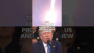 Trump posts about vanity projects as US and Iran renew strikes