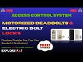 Motorized Deadbolt vs Electric Bolt Lock | Functions, Pros & Cons, Standards, and Integration & Make