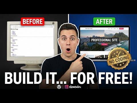 How to Build a Professional WordPress Website with Elementor