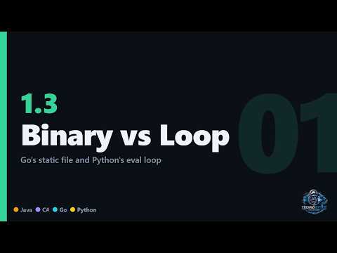 Go and Python — the two extremes