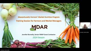 2024 FMNP Training for Farmers and Market Managers