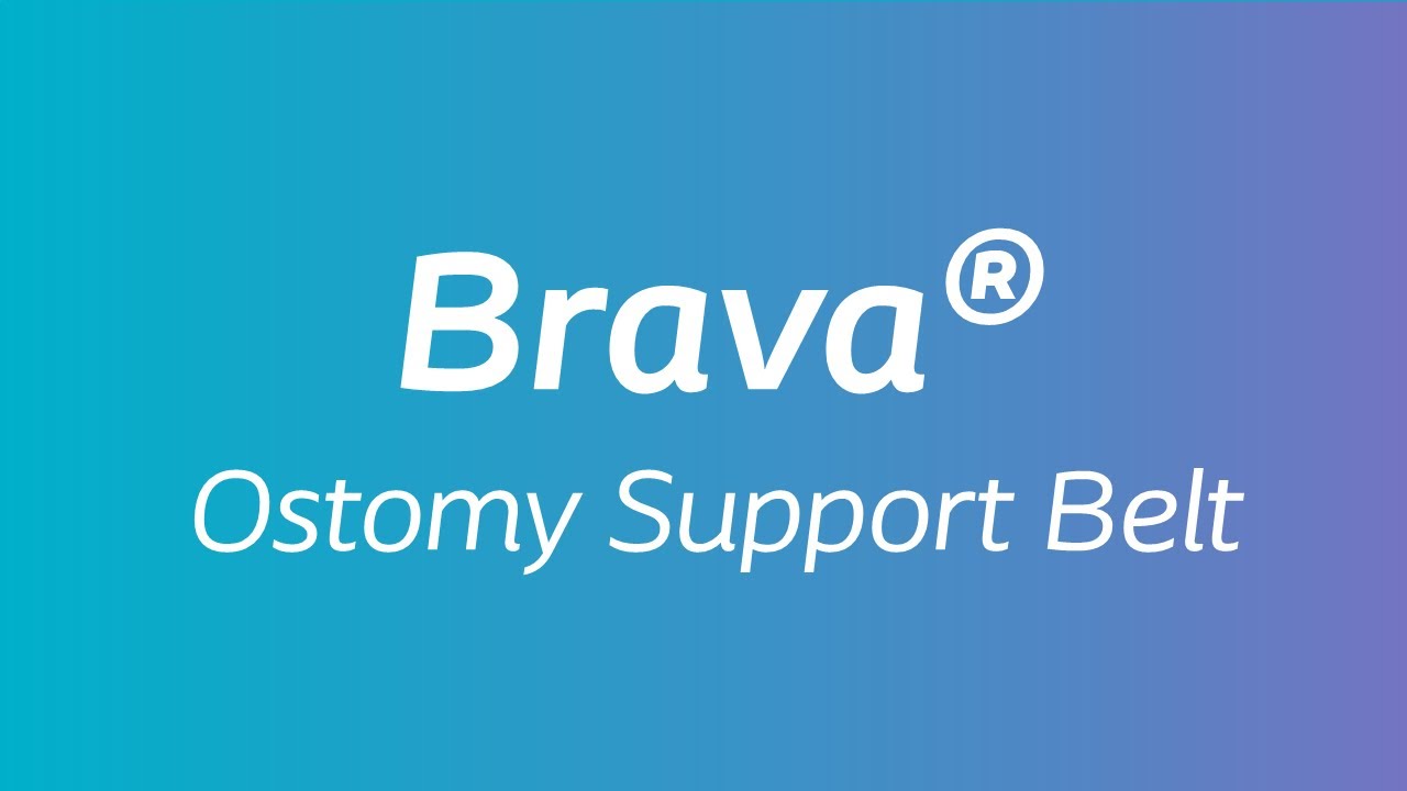 Brava® Ostomy Support Belt Howtouse video YouTube