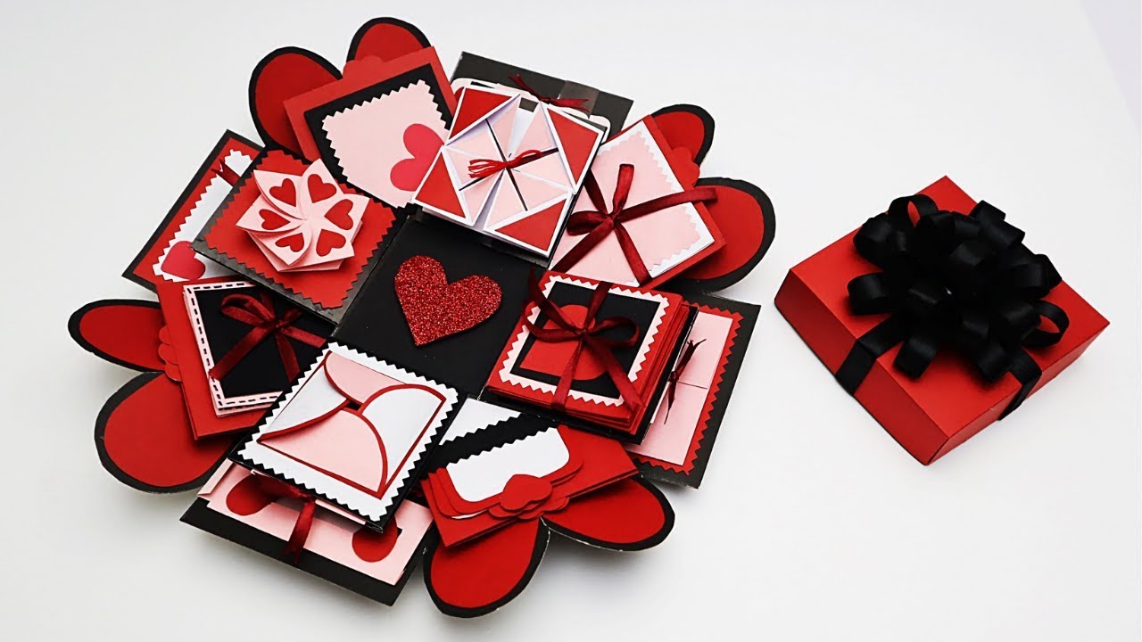 Here's How To Make The Viral Gift Explosion Boxes That Are Perfect For  Valentine's Day