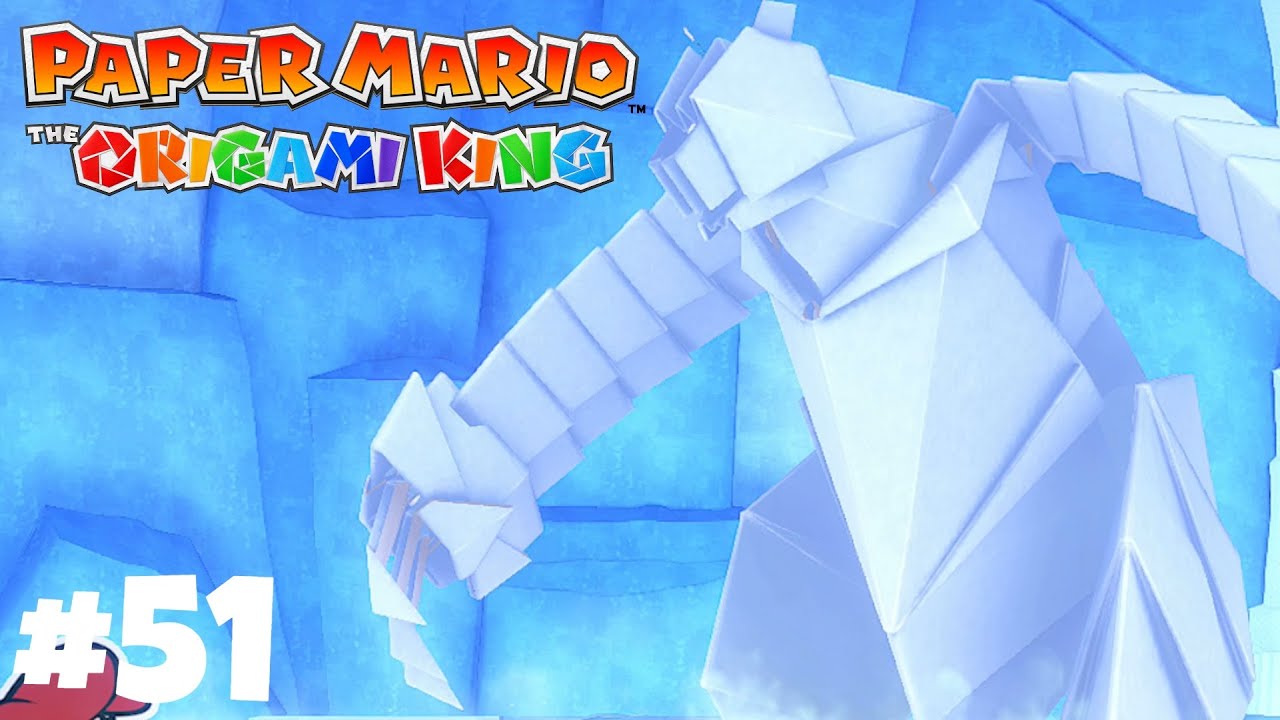 Paper Mario Origami King Gameplay Walkthrough Part 51 Ice Vellumental