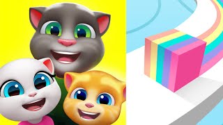 Tom Friends,Colour Adventure,My Talking Panda,Tom  Dash Adventure Runner, screenshot 2