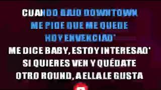 DOWNTOWN KARAOKE CON VOZ DE HOMBRE