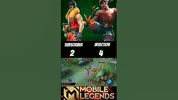 Insection vs Subscriber 🔥 (1v1) who will win 🔥 #insection #chou #mlbb #shorts