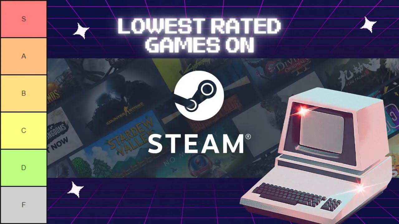 Ranking The Lowest Rated Games On Steam Pt 1 YouTube 