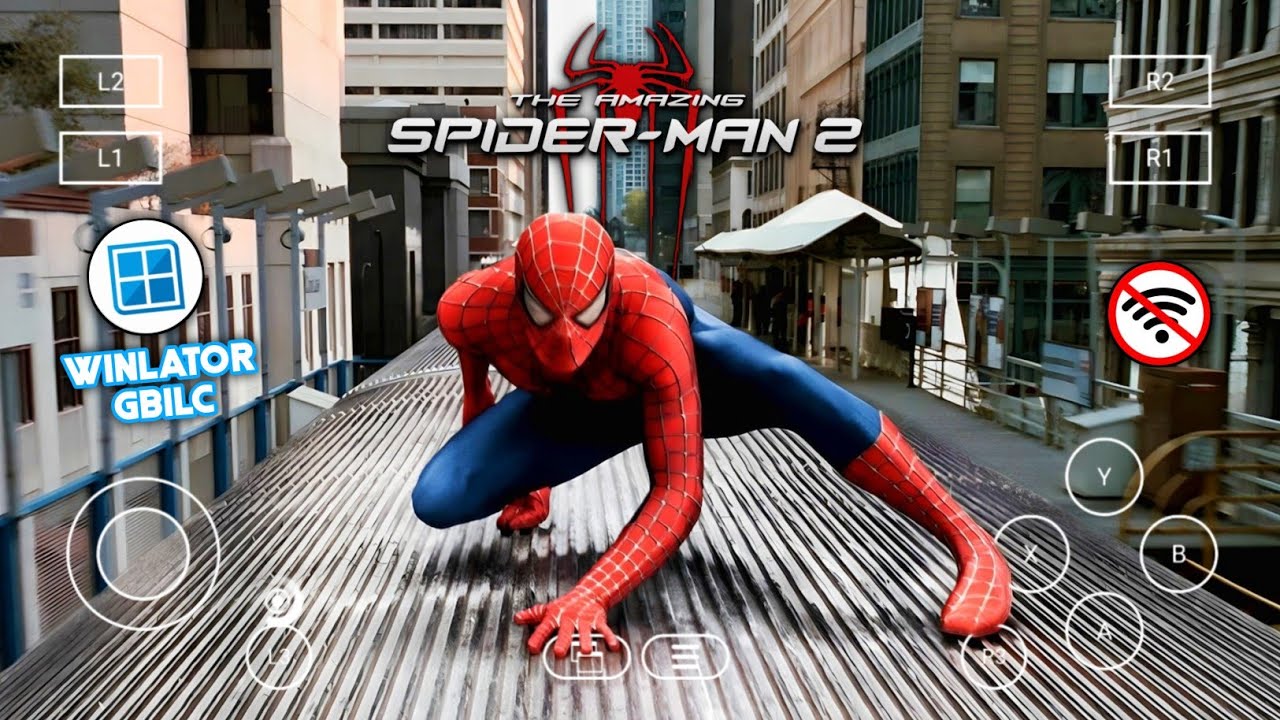 [REAL] Amazing Spiderman 2 Game On Mobile Offline Winlator GLIBC