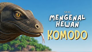 Mengenal Hewan Komodo | Edukasi Anak | Animasi Cerita Binatang