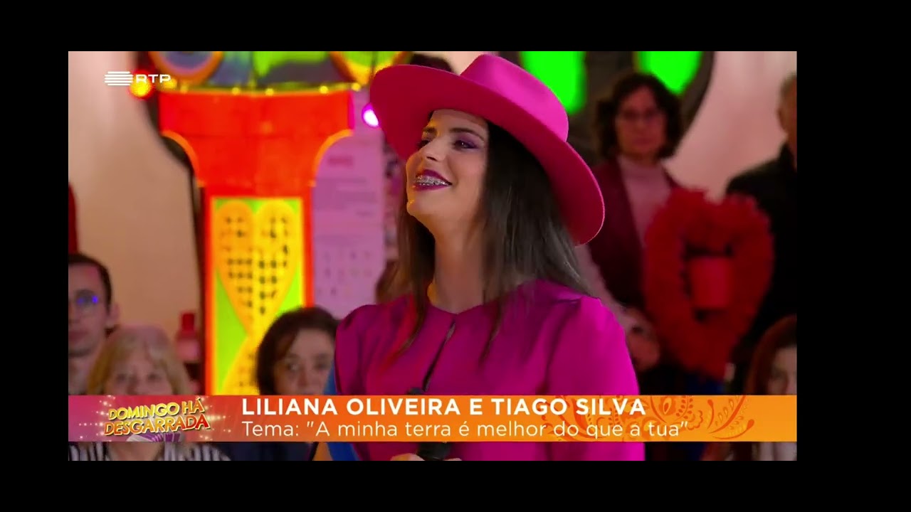 Liliana Oliveira e Tiago Silva Tema A minha terra é melhor do que a tua 