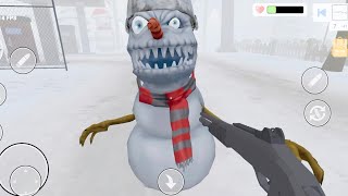 || Evil Snowmen 2 Horror Game Android Gameplay Full Gameplay screenshot 3