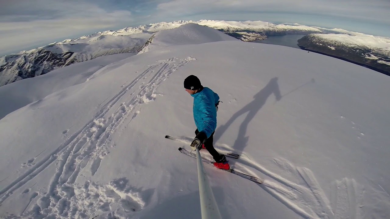 Geitfjellet and Grjotet. Skimo and snowshoerunning in Norwegian Mountains