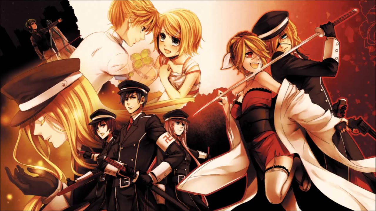 【Vocaloid】 Karakuri 卍 Burst - Rin and Len rin and len voice actor