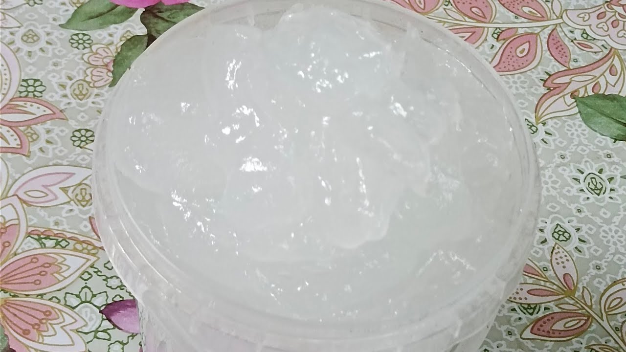 طريقه عمل قاعدة جل تتحمل إضافة زيوت وخلاصة زي قاعدة كريم بس جل