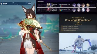 True 0-Cycle Showcase feat. 200 Speed Tingyun (with commentary) - Honkai: Star Rail | MoC 10 v1.4.3