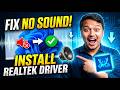 How to Download &amp; Install Realtek Audio Driver for Windows 10/11 | Fix Sound Issues